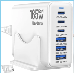 One Charger, Six Devices: Why a 165W GaN Charger Is the Ultimate Desk Upgrade