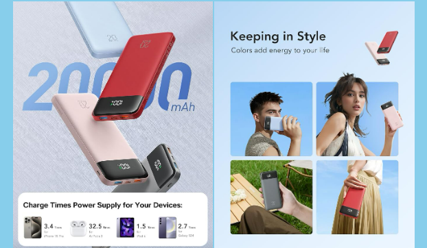 Never Run Out of Power Again: The 20,000mAh Travel Essential That Keeps Up With You
