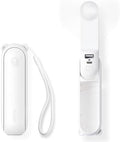JISULIFE 3 IN 1 Portable Fan with Power Bank & Flashlight Featured by LivechillStaycool