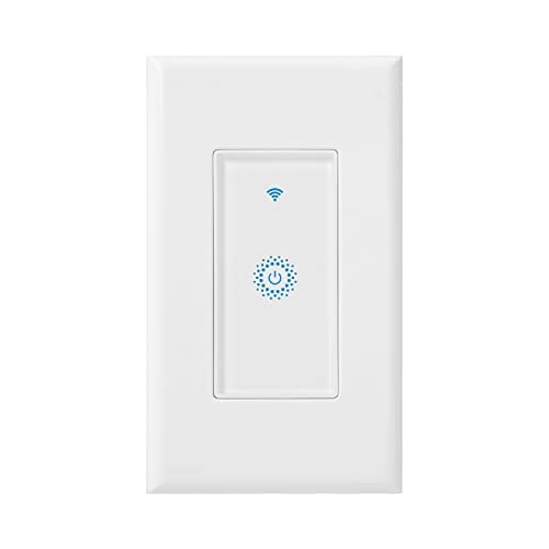 Smart Switch, Smart Light Switch, Single-Pole, No Hub Required, Neutral Wire by Milfraoffersyouasmarthome