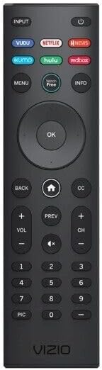 VIZIO SmartCast Universal Remote Control - Smart Remote Replacement for All VIZIO TVs - Infrared Remote Requires 2 AAA Batteries - Image 9