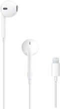 Apple EarPods Headphones with Lightning Connector, Wired Ear Buds for iPhone with Built-in Remote to Control Music, Phone Calls, and Volume | Lightning connector with in-line controller and microphone for music, video playback and phone calls by Apple