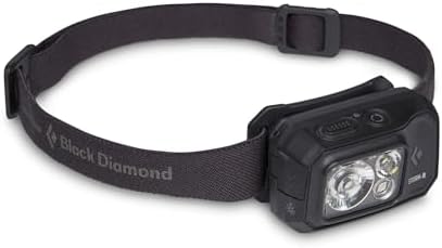 BLACK DIAMOND Storm 500-R Headlamp, Rechargeable, Dimmable Bright, BD Black by BlackDiamondEquipment