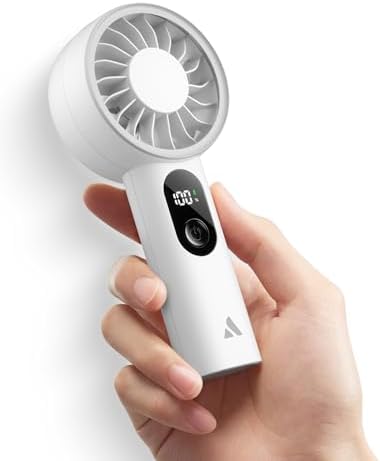 Aecooly Mighty Portable Fan, Powerful Handheld Fan, USB Rechargeable by Aecooly