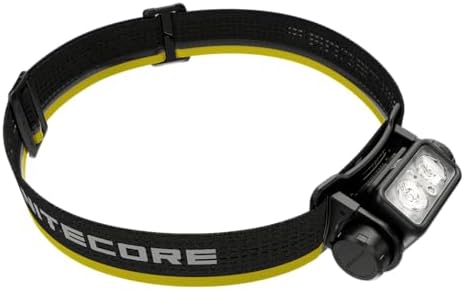 Nitecore NU43 Rechargeable Headlamp, 1400 lumens USB-C Bright Lightweight for Camping, Running, or Working, with Spotlight, Floodlight, Red Light, Including NitecoreS Sticker - Image 3