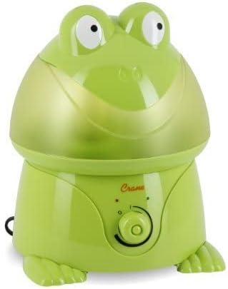 Crane Ultrasonic Cool Mist Animal Humidifier for Kids Bedroom and Nursery, 1 Gallon Easy Clean, Adjustable Settings, Frog Humidifier - Image 6
