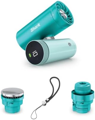 Shark ChillPill 3-in-1 Fan, Mist and Cooling Plate, Glacier, FA022BL by Unknown