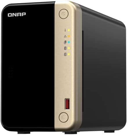 QNAP TS-264-8G-US 2 Bay High-Performance Desktop NAS by QNAP