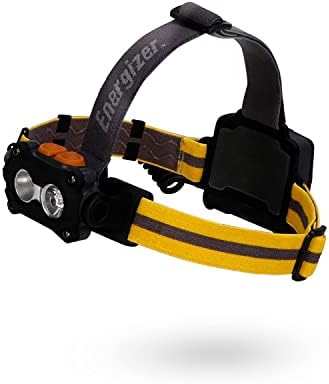 Energizer HARD CASE LED Headlamp Flashlight, High Lumens, IPX4 Water Resistant, Impact Resistant, For Camping, Hiking, Construction, Emergency Light, Batteries Included by Energizer