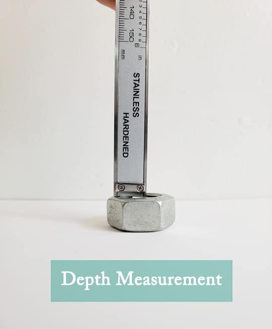 Digital Caliper, Electronic Digital Calipers, YKLSXKC 0-6" Calipers Measuring - Image 4