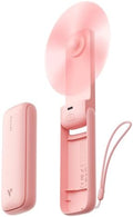 Aecooly Slim Handheld Fan, Thin Portable Fan, USB Rechargeable by Aecooly