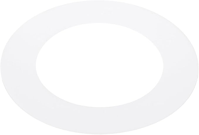PATIKIL 3.2" ID 4.9" OD Plastic Trim Ring, Ceiling Light Goof Rings Matte by PATIKIL