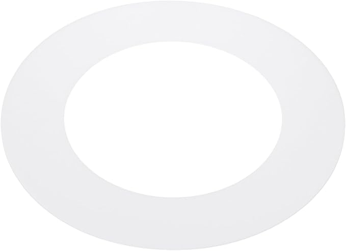 PATIKIL 4.3" ID 6.7" OD Plastic Trim Ring, Ceiling Light Goof Rings Matte by PATIKIL
