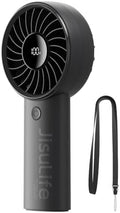 JISULIFE Handheld Portable Fan, 3600mAh Stronger and Longer-Lasting Battery by LivechillStaycool