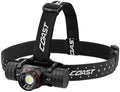 Coast XPH34R 2700 Lumen USB-C Rechargeable-Dual Power LED Headlamp with Pure Beam Twist Focus and Magnetic Base by Coast