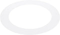 PATIKIL 4" ID 5.5" OD Plastic Trim Ring, Ceiling Light Goof Rings Matte by PATIKIL