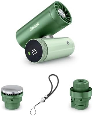 Shark ChillPill 3-in-1 Fan, Mist and Cooling Plate, Matcha, FA022GN by Unknown