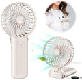 PSECICI Handheld Fan, Mini Portable Personal Fan with lanyard, 4 Speeds Level 180° Foldable Design for Desk/Travel/Office/Outdoor by PSECICI