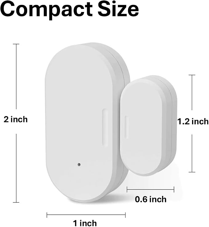 Zigbee Door Window Sensor, Mini Wireless Contact Sensor, Home Automation - Image 5