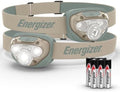Energizer LED Headlamp PRO (2-Pack), IPX4 Water Resistant Head Light by Energizer