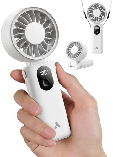 Aecooly Mighty Portable Handheld Fan | 26H Max Cooling | 3 Flexible Modes by Aecooly
