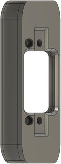 Angled Doorbell Wedge Mount Bracket compatible by Handmade