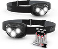 Energizer LED Headlamp PRO (2-Pack), IPX4 Water Resistant Head Light by Energizer
