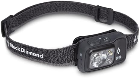 BLACK DIAMOND Spot 400 Headlamp, AAA Powered, Dimmable, Bright, BD Graphite by BlackDiamondEquipment