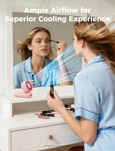 Aecooly Mighty Portable Handheld Fan | 20H Max Cooling | 3 Flexible Modes - Image 7