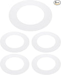PATIKIL 4.3" ID 6.7" OD Plastic Trim Ring, Translucent Matte White by PATIKIL