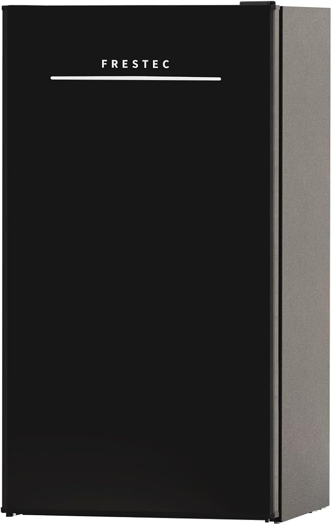 3.2 Cu. Ft. Mini Fridge with Freezer Small Refrigerator, for Bedroom by Frestec