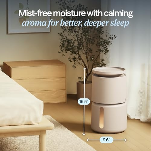 BLUEAIR Room Humidifier - DreamWell - 72Hr Top-Fill Mist-Free InvisibleMist Technology Aroma Stone for Essential Oils and Soothing Mood Lighting - Quiet Operation for Bedroom and Home Use - Image 3