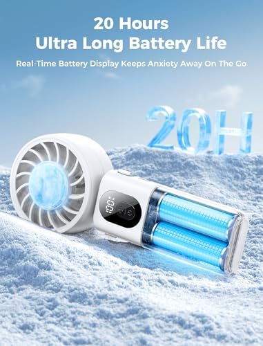Aecooly Mighty Portable Handheld Fan with Cooling Plate | 20H Max Cooling - Image 7