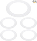 PATIKIL 6.3" ID 8.7" OD Plastic Trim Ring, Translucent Matte White by PATIKIL