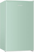 Mini Fridge with Freezer 3.2 Cu.Ft for Bedroom and Office Green | Single Door, Small Refrigerator, Energy-efficient, Low Noise, Mini fridge for Dorm by LiveFreshLiveUnrushed