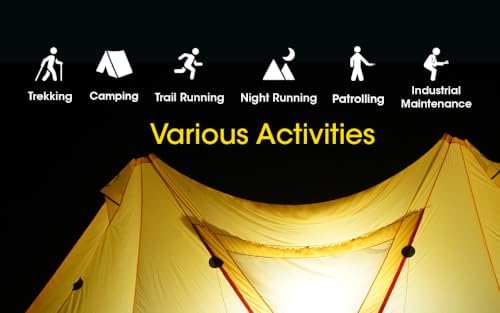 Nitecore NU43 Rechargeable Headlamp, 1400 lumens USB-C Bright Lightweight for Camping, Running, or Working, with Spotlight, Floodlight, Red Light, Including NitecoreS Sticker - Image 6