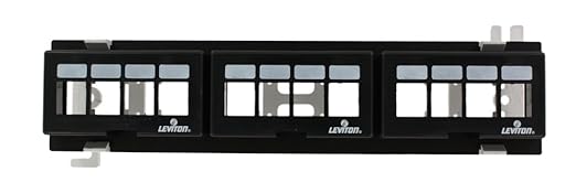 Leviton QuickPort 12-Port Multimedia Patch Block by Leviton