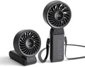 JISULIFE Portable Handheld Fan Life7: 3-in-1 Hand, Desk & Neck Fan-Black by LivechillStaycool