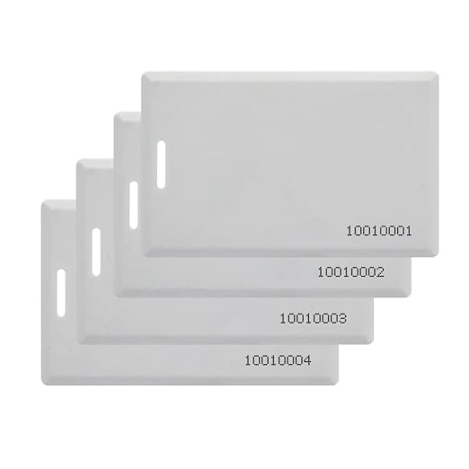 50 pcs 26 Bit Proximity Clamshell Weigand Prox Swipe Cards Compatable - Image 6