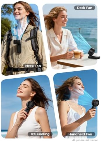 Aecooly Mighty Portable Handheld Fan with Cooling Plate | 20H Max Cooling - Image 5