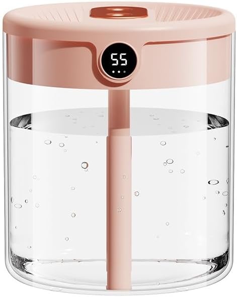 Dreramzy Humidifiers 2026 2L Smart Dreamzy Humidifier for Bedroom Office (Pink) by Unknown