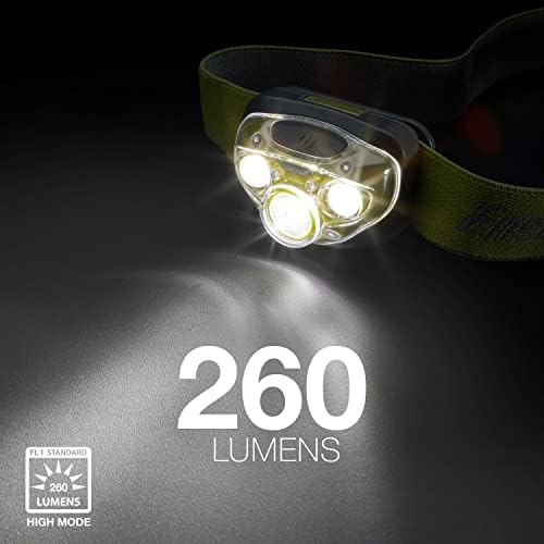 Energizer PRO-260 LED Headlamp, IPX4 Water Resistant Headlamps, High-Performance Head Light for Outdoors, Camping, Running, Storm, Survival LED Light for Emergencies (Batteries Included) - Image 4