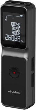 ATuMan LSA Laser Distance Measure, 164Ft/50M Range, ±2mm Precision, Data Storage by ATuManLLC