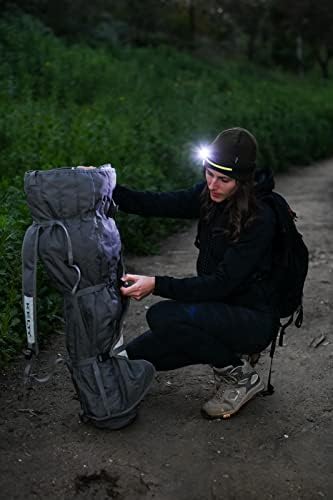 NightBuddy The Original LED Headlamp Rechargeable Flashlight for Adults Camping Essentials Backpacking Lights 4X Brighter Other Headlight Headband Lamp 5 Light Modes Hiking Gear Must Haves (Headlamp) - Image 4
