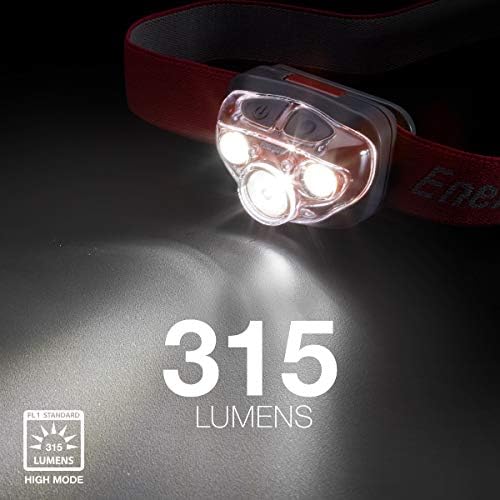 Energizer PRO-315 LED Headlamp, IPX4 Water Resistant Headlamps, High-Performance Head Light for Outdoors, Camping, Running, Storm, Survival LED Light for Emergencies (Batteries Included) - Image 3