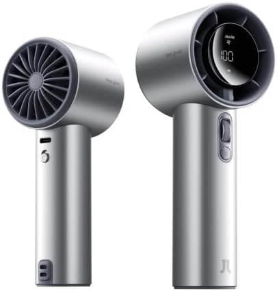 JISULIFE Handheld Fan Pro1S - Next-Gen Airflow: Up to 40H Runtime by LivechillStaycool