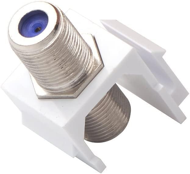 VCE Coax Keystone Jack Insert 3GHz Coaxial Cable Connector, F-Type RG6 Cable - Image 8