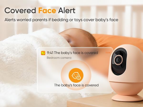 Monai 4K Smart Baby Monitor, Eye-Safe 950nm Night Vision, 7 AI Features - Image 7
