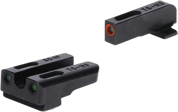 Truglo TFX PRO Handgun Sight, Glowing Shock Proof Tritium and Fiber Optic Night by TruGloInc-Sports