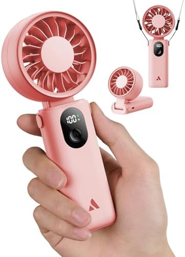 Aecooly Mighty Portable Handheld Fan | 20H Max Cooling | 3 Flexible Modes by Aecooly